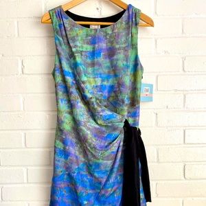 NWT Suzi Chin for Maggy Boutique Watercolor Dress